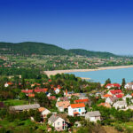 Little village at Lake Balaton,Hungary