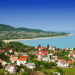 Little village at Lake Balaton,Hungary