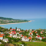 Little village at Lake Balaton,Hungary